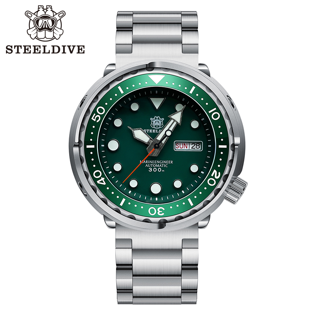 Seiko Watch Prospex - STEELDIVE SD1975W черный циферблат функция дня