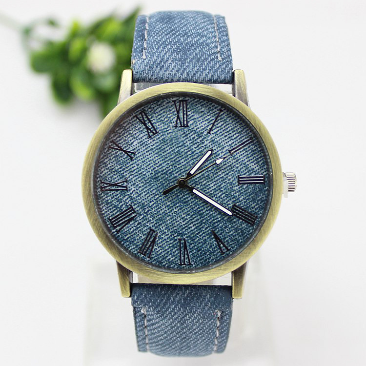 Leather Watch Band Men - Часы наручные кварцевые для мужчин и