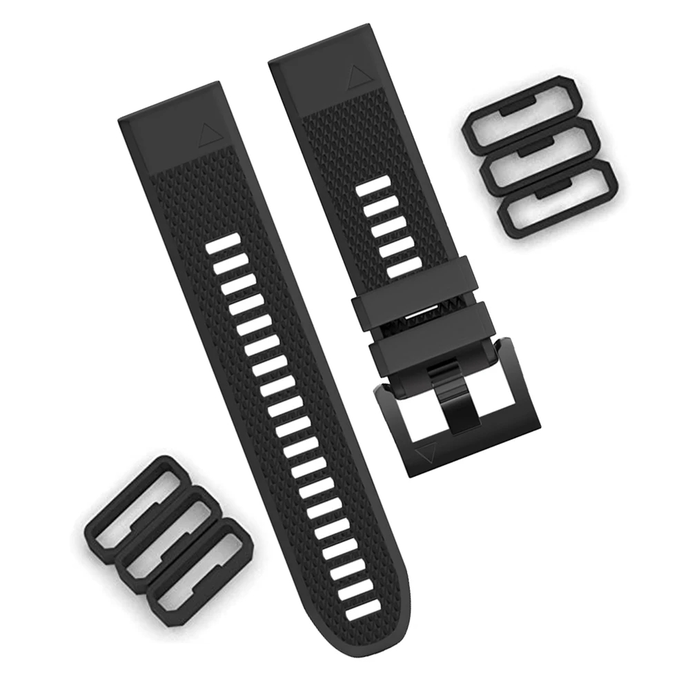 Silicone Watch Band 22Mm - Для Garmin Forerunner 945/935/955/965 Fenix 5/6/7
