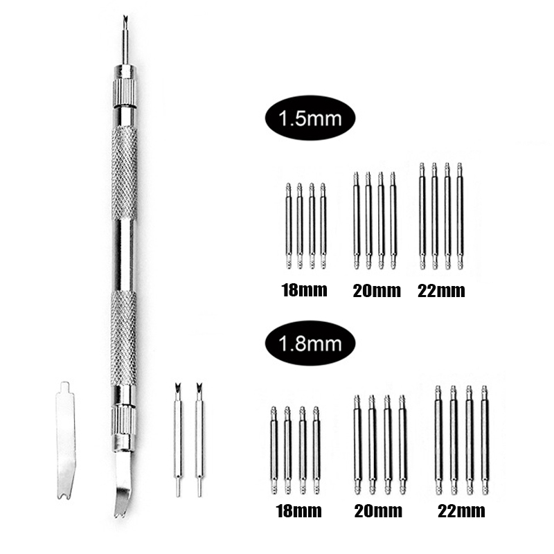 Spring Bar Tool Set - Двусторонняя вилка для ремонта часов, инструмент