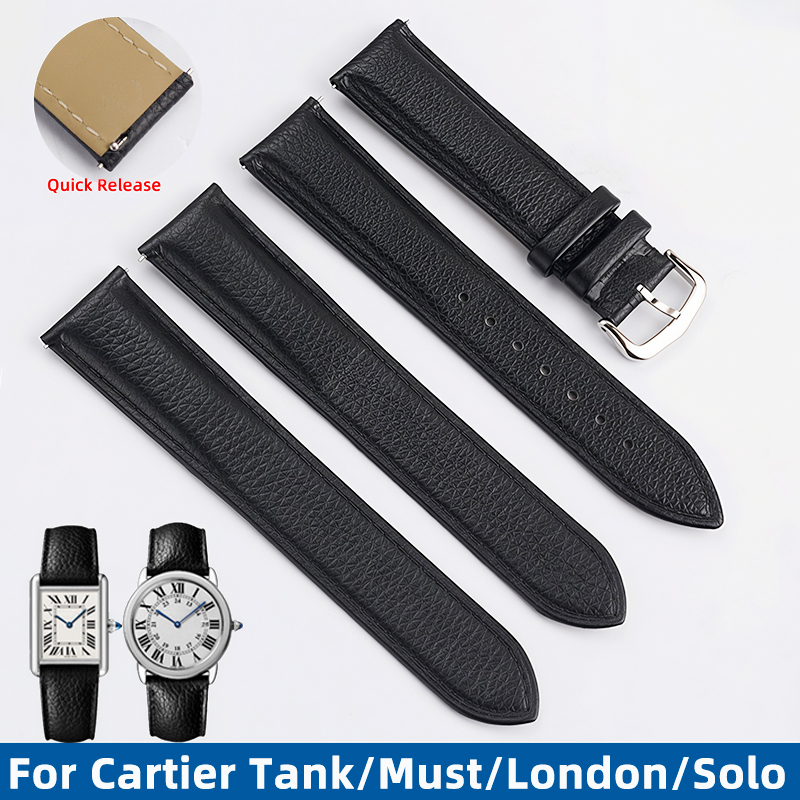 Cartier Watch Tank - Быстросъемный ремешок для часов 16/17/19/20/22/23 мм