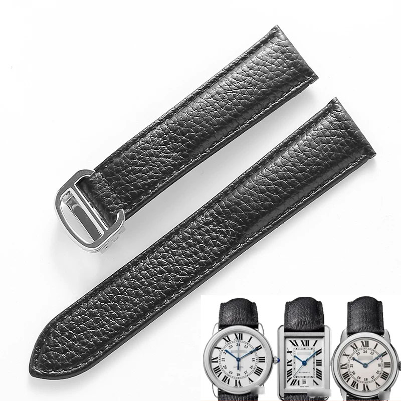 Cartier Watch Tank - Ремешок для часов из натуральной кожи