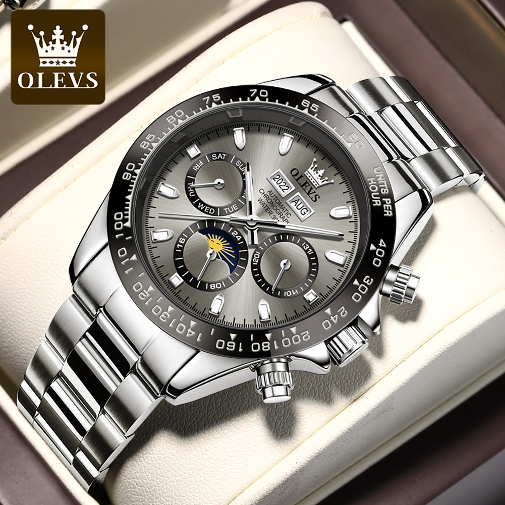 Rolex Watch Daytona - OLEVS 6654 Роскошные мужские часы с
