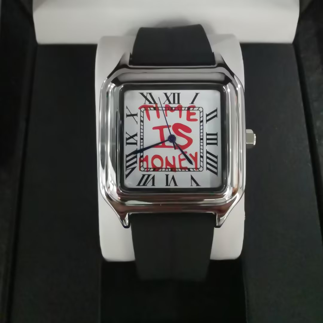Cartier Watch Santos - Мужские водонепроницаемые кварцевые часы класса люкс