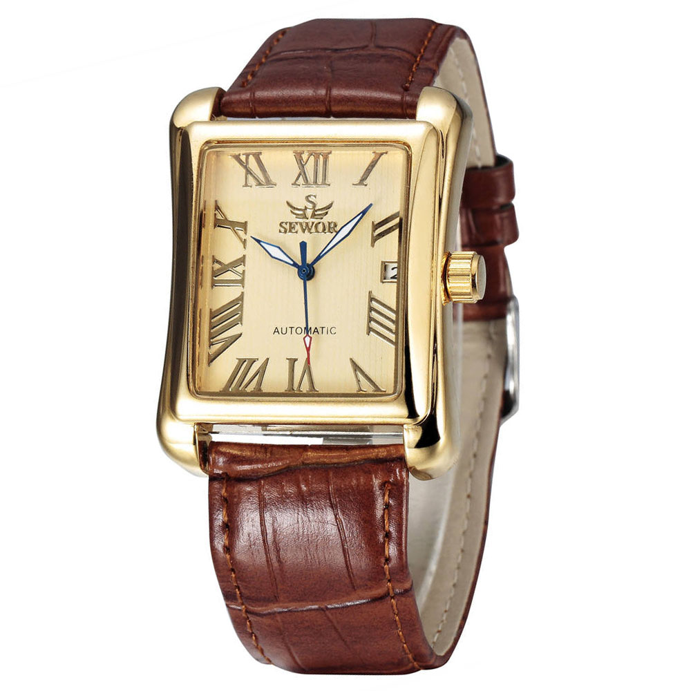 Cartier Watch Santos - Роскошные мужские часы ведущей марки SEWOR,