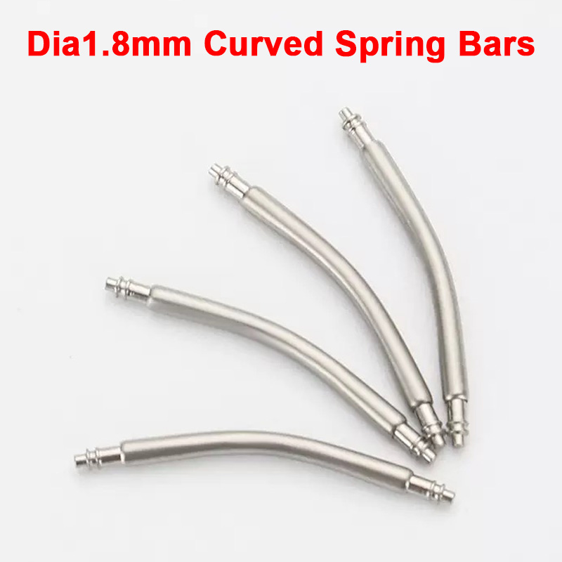 Curved Spring Bar - Пружинные шпильки-соединители диаметром 1,8 мм для