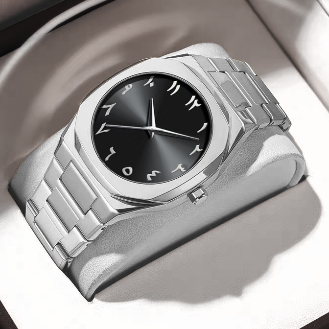 Модные мужские кварцевые часы  – обзор и цена Cartier Watch Santos