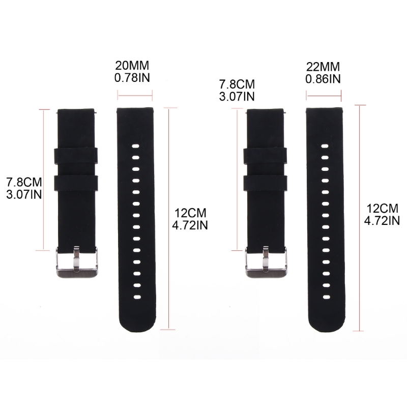 Ремешок силиконовый для Samsun – обзор и цена Silicone Watch Band 22Mm