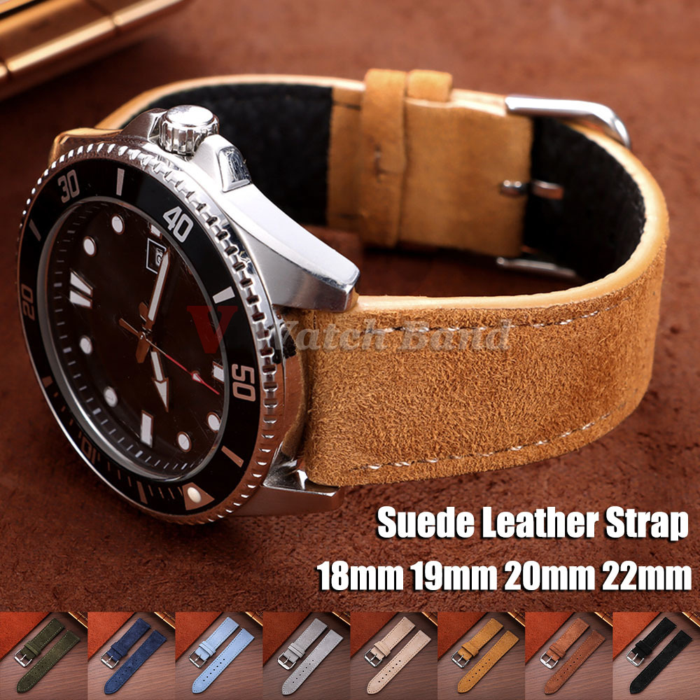 Ремешок для часов из замши 18  – обзор и цена Suede Strap Watch