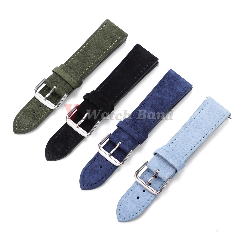 Ремешок для часов из замши 18  – обзор и цена Suede Strap Watch