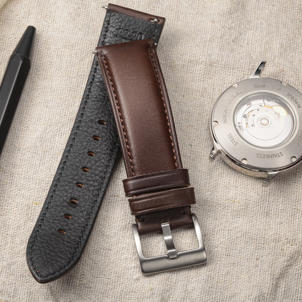 Ремешки для часов Hemsut из на – обзор и цена Leather Strap Quick Release