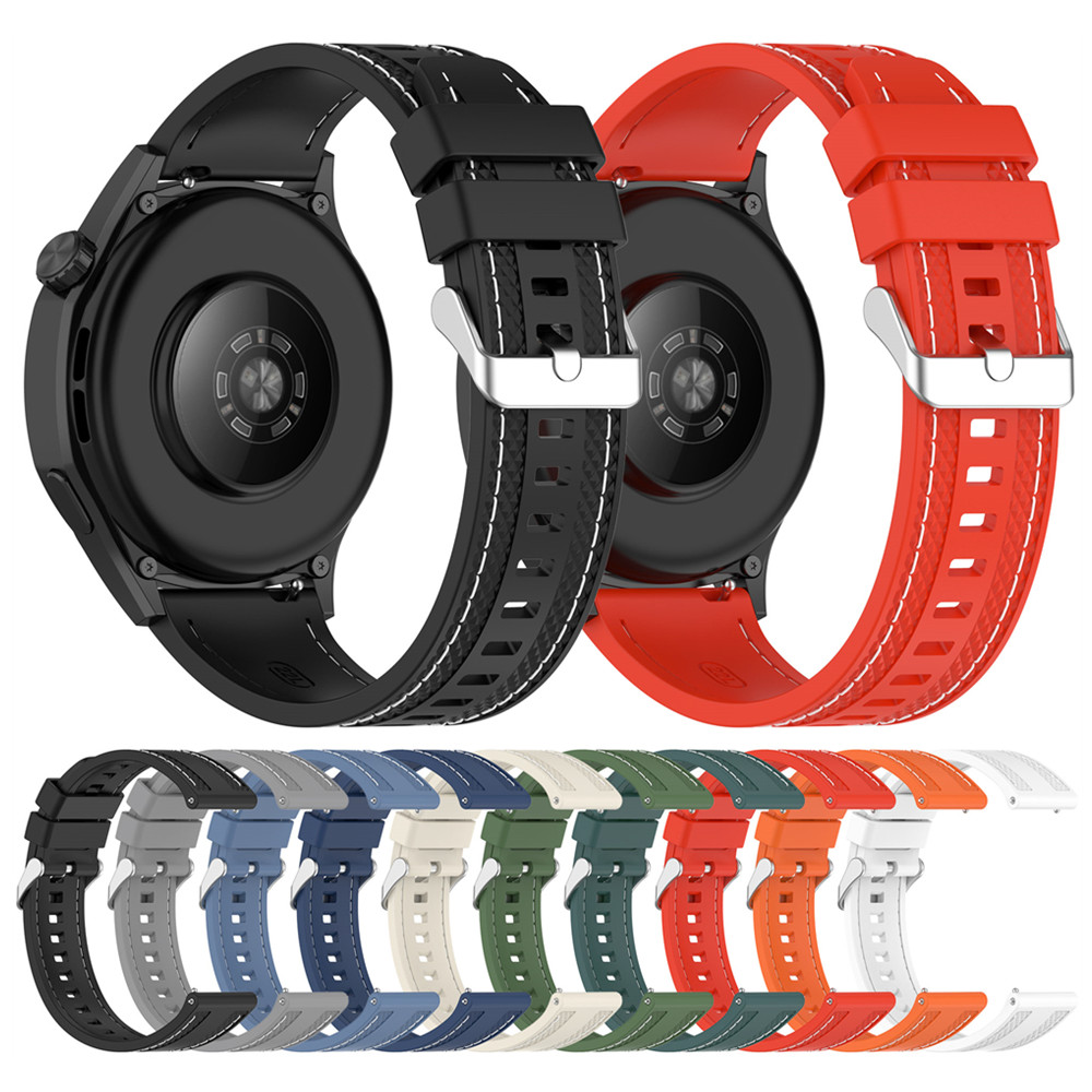 Универсальный силиконовый реме – обзор и цена Silicone Watch Band 22Mm