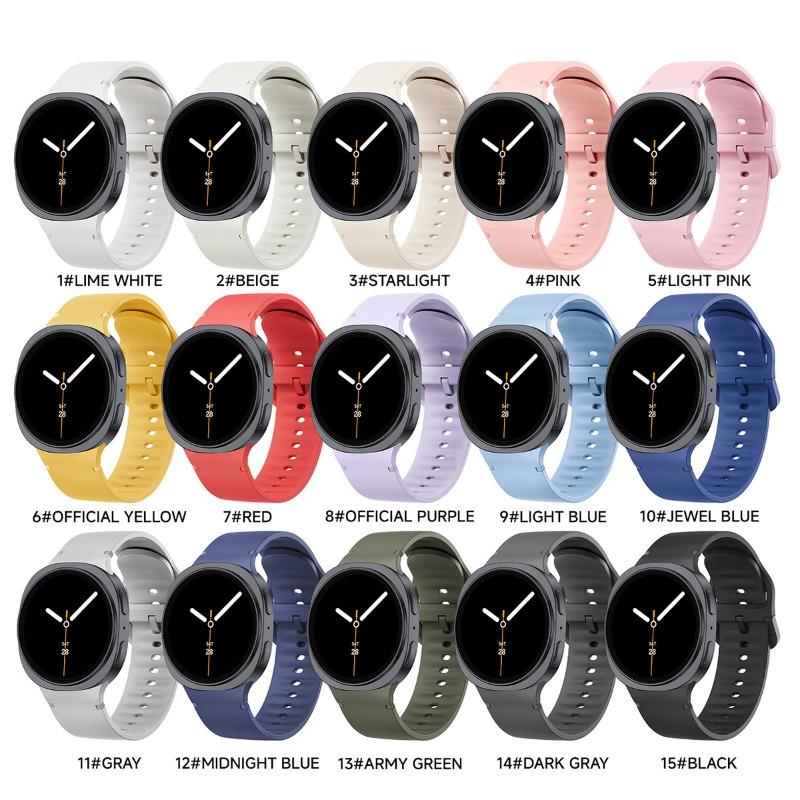 Силиконовый ремешок 20/22 мм д – обзор и цена Silicone Watch Band 22Mm