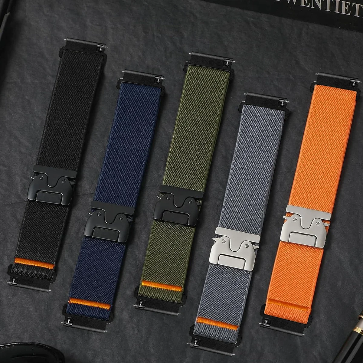 Нейлоновые ремешки + чехол из  – обзор и цена Parachute Strap Elastic