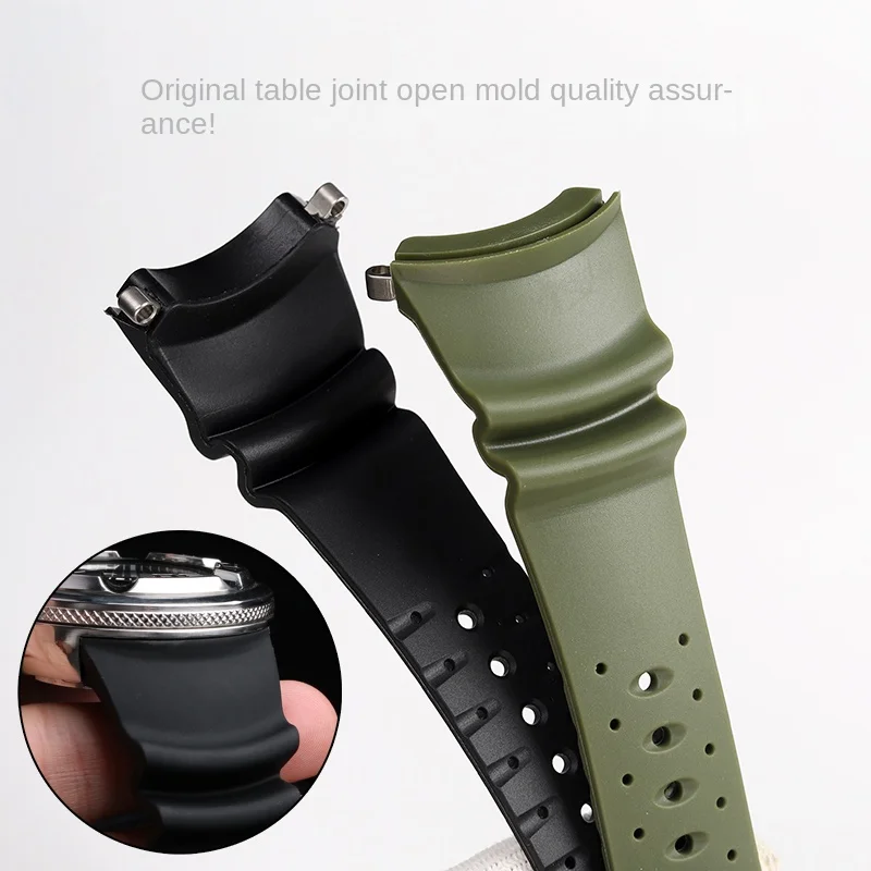 Резиновый ремешок с изогнутым  – обзор и цена Citizen Watch Promaster