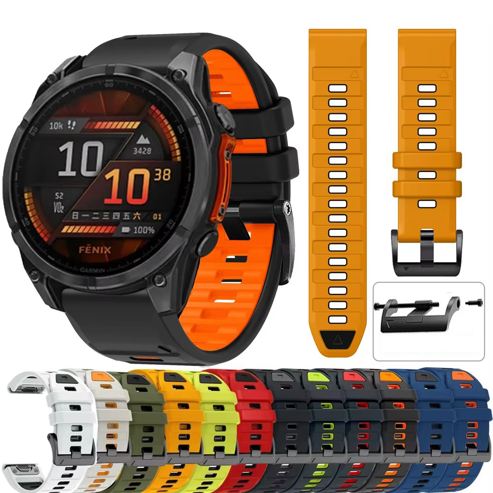 Силиконовый ремешок QuickFit 2 – обзор и цена Silicone Watch Band 22Mm