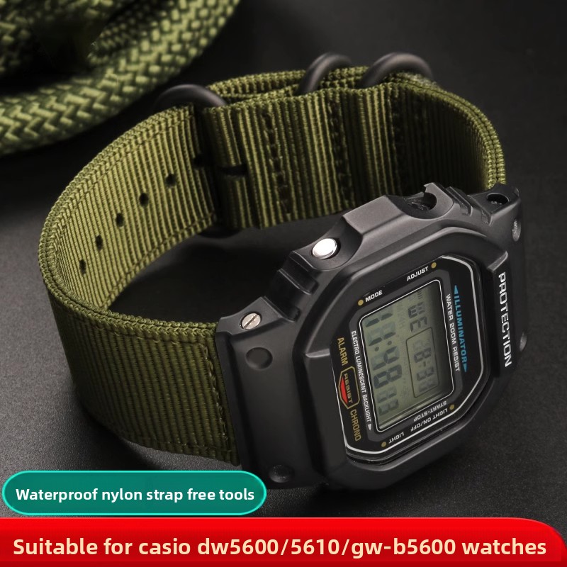 Нейлоновый ремешок для часов C – обзор и цена Casio Watch G-Shock Dw-5600