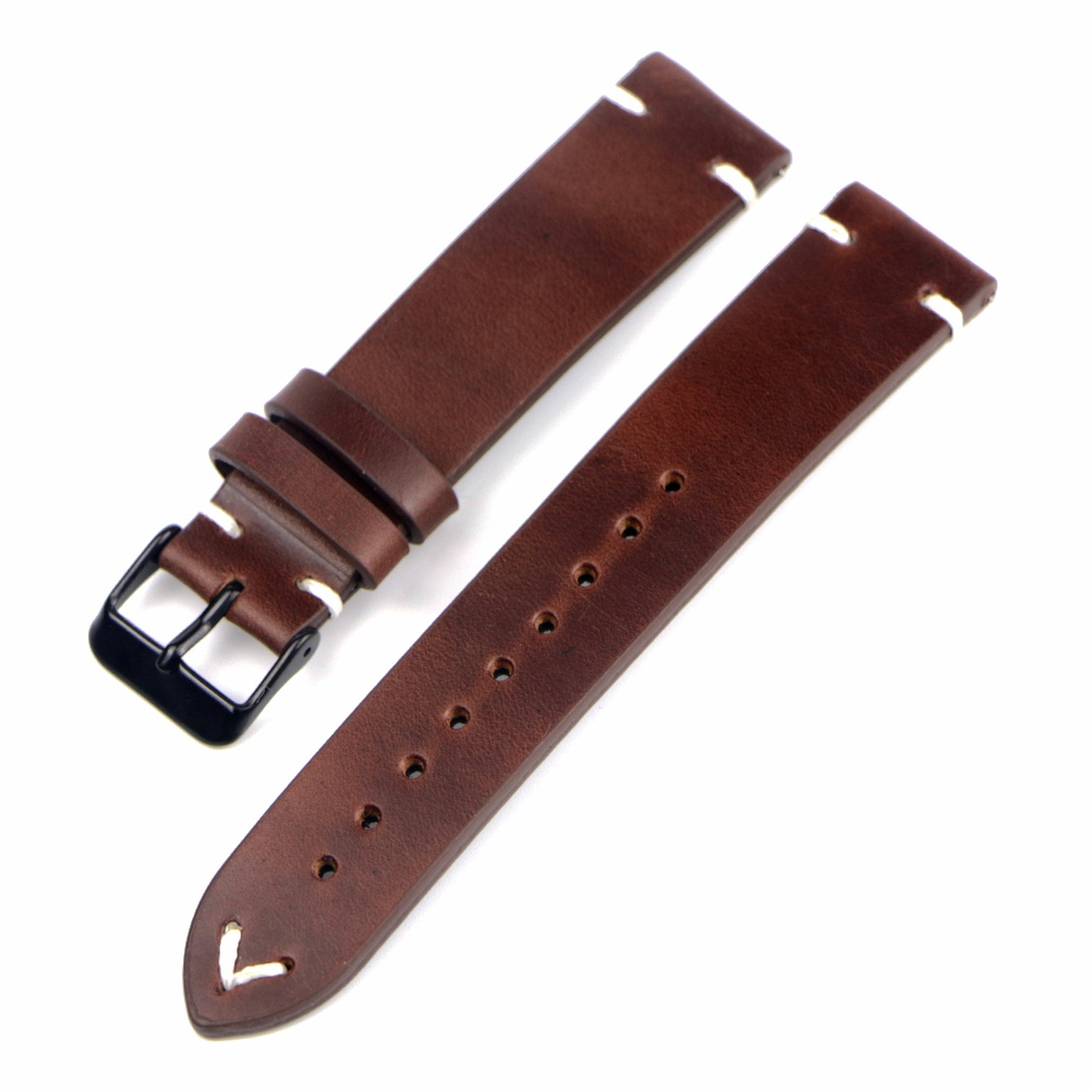Винтажный натуральный кожаный  – обзор и цена Suede Strap Watch