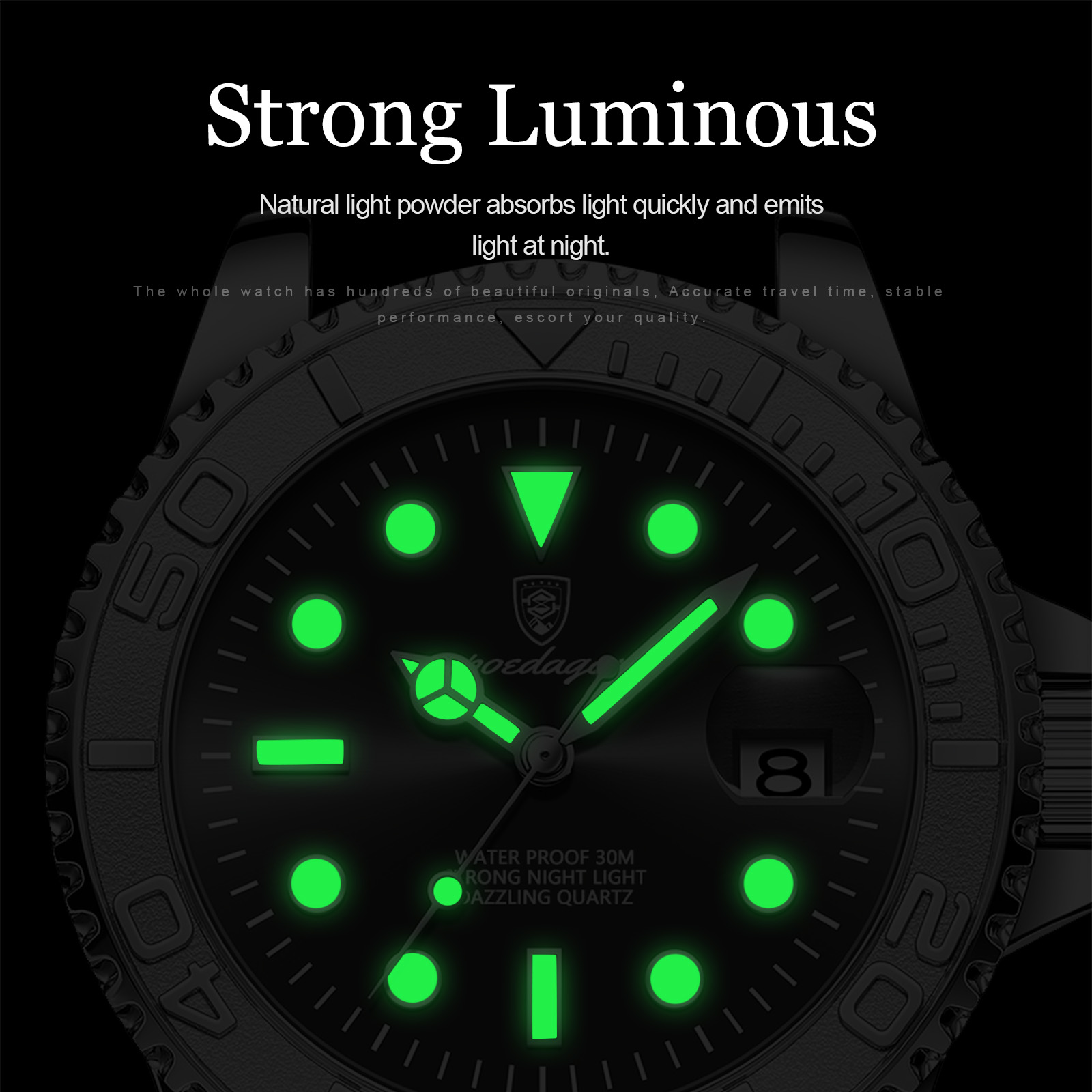 POEDAGAR Топ Роскошные Мужские – обзор и цена Rolex Watch Daytona