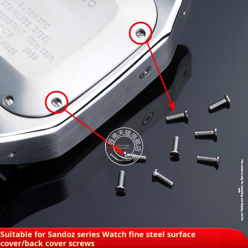 Винт из нержавеющей стали для  – обзор и цена Cartier Watch Santos