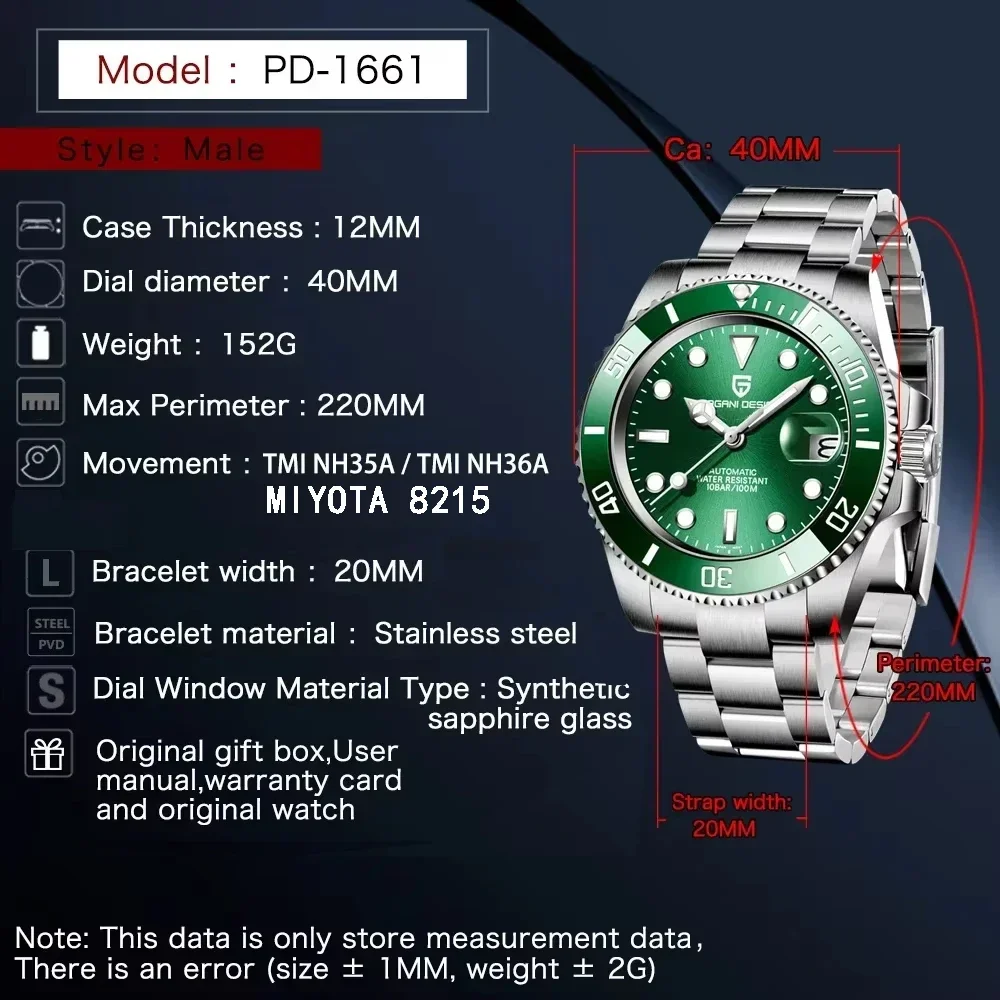PAGANI DESIGN 2026 Новые роско – обзор и цена Rolex Watch Submariner