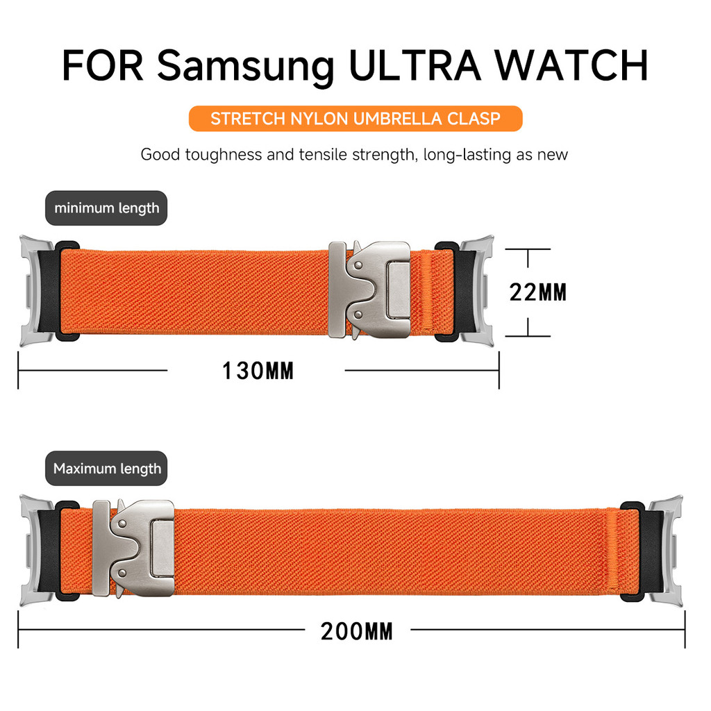 Нейлоновый ремешок для Samsung – обзор и цена Parachute Strap Elastic