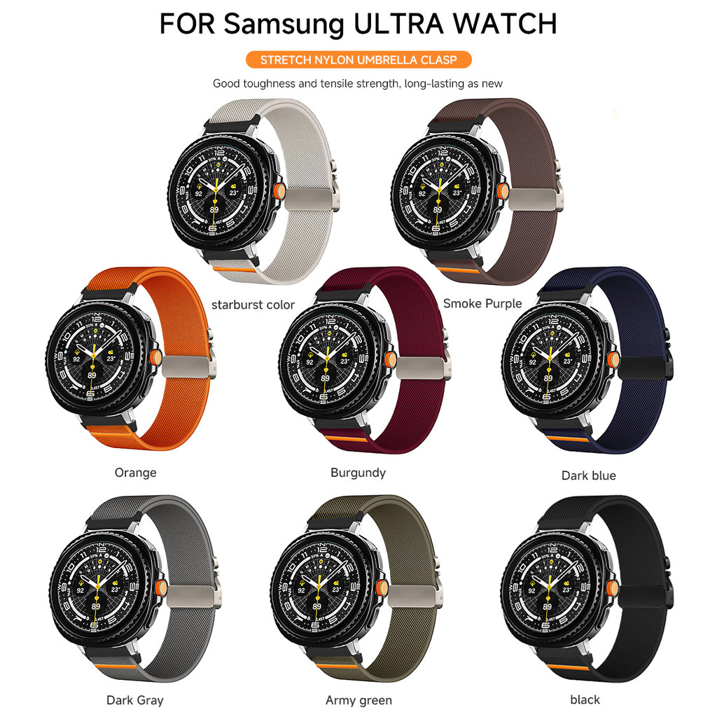 Нейлоновый ремешок для Samsung – обзор и цена Parachute Strap Elastic