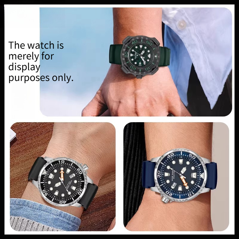 Силиконовый ремешок с выпуклым – обзор и цена Citizen Watch Promaster