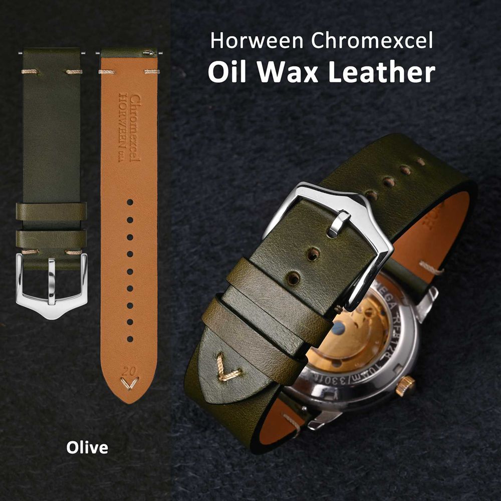 Ремешок WOCCI из вощеной кожи  – обзор и цена Leather Strap Quick Release
